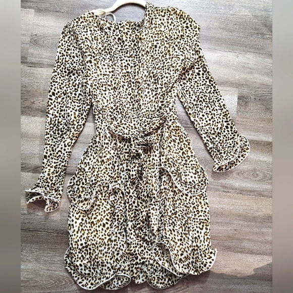 Saints + Secrets animal print dress - Picture 6 of 6